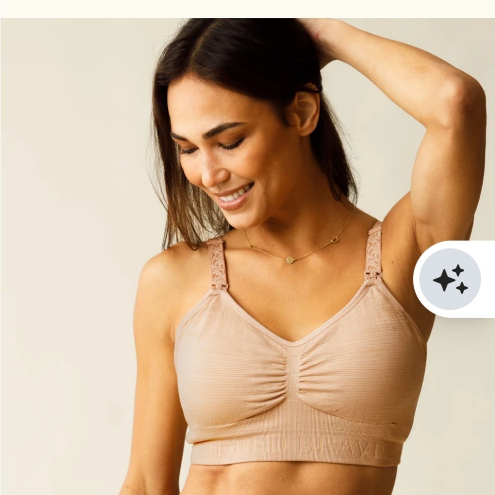Kindred Bravely Sublime® Hands-Free Pumping & Nursing Bra size large